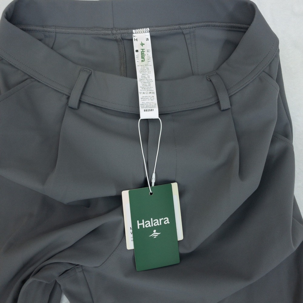 Halara Flex Daystretch High Waist Work Flare Pants Womens Small Gray New - Picture 6 of 14
